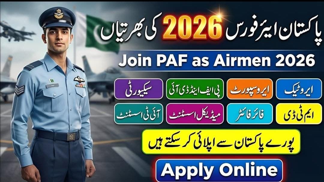 Pakistan Air Force Jobs 2026