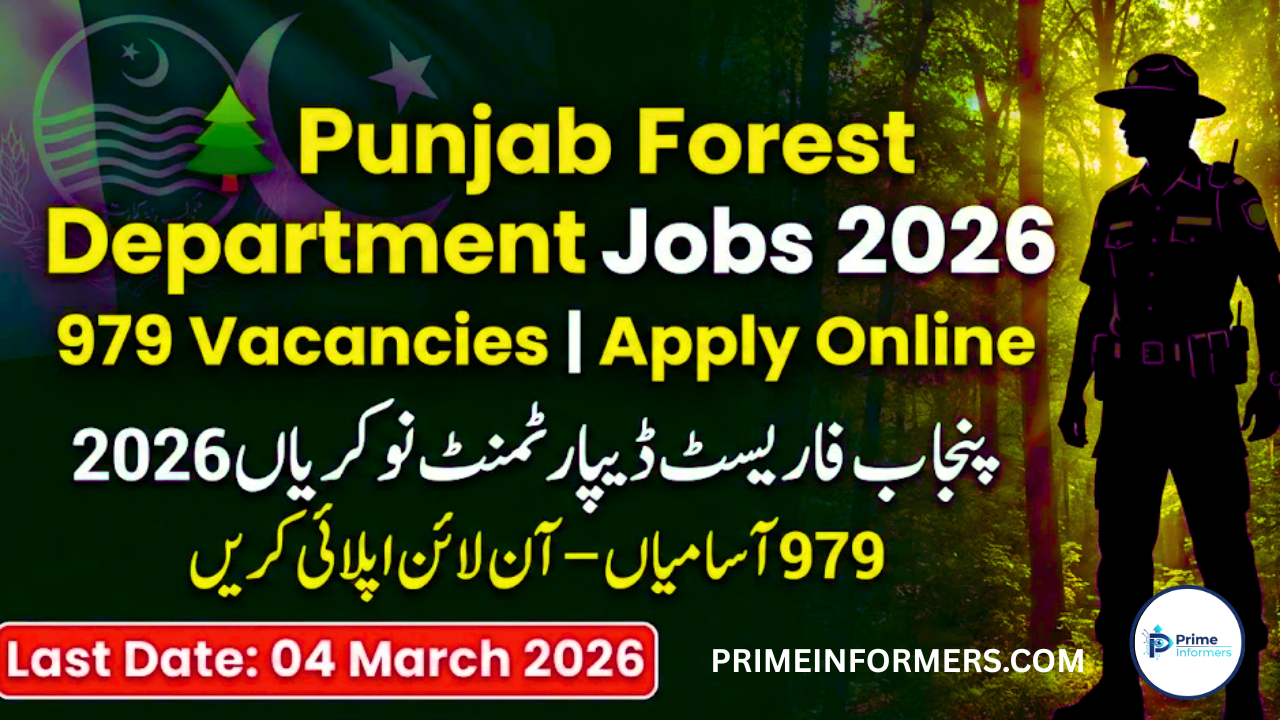 Punjab Forest Ranger Jobs 2026 - Forest Department | Apply Now