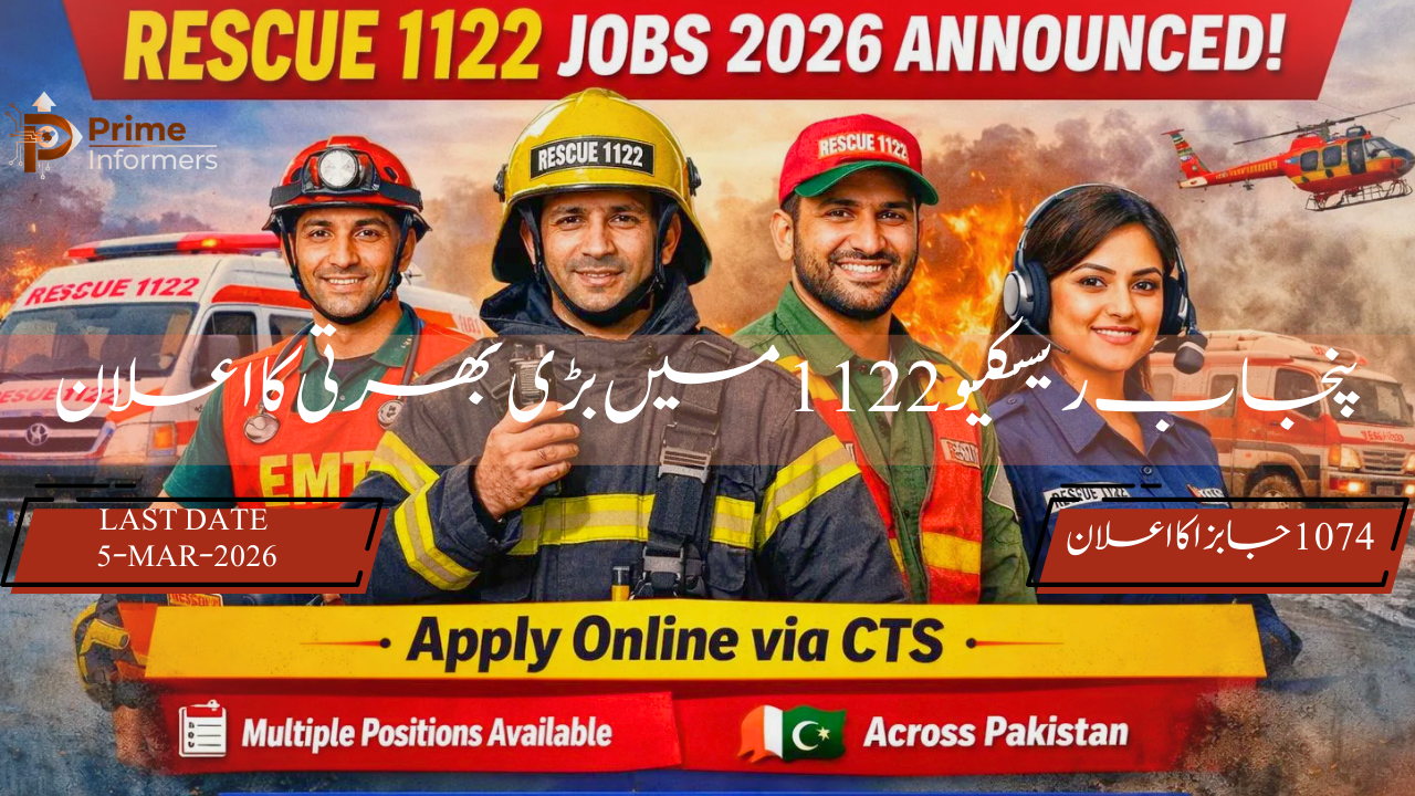 Rescue 1122 Jobs